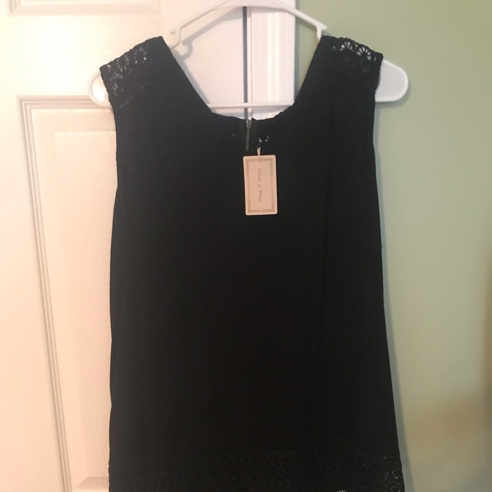 New w/ tags boutique high- low tank